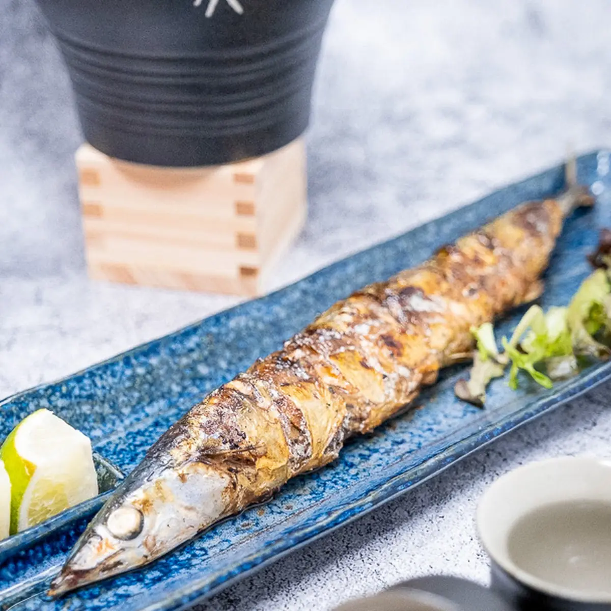 秋刀鱼 grilled mackerel 2
